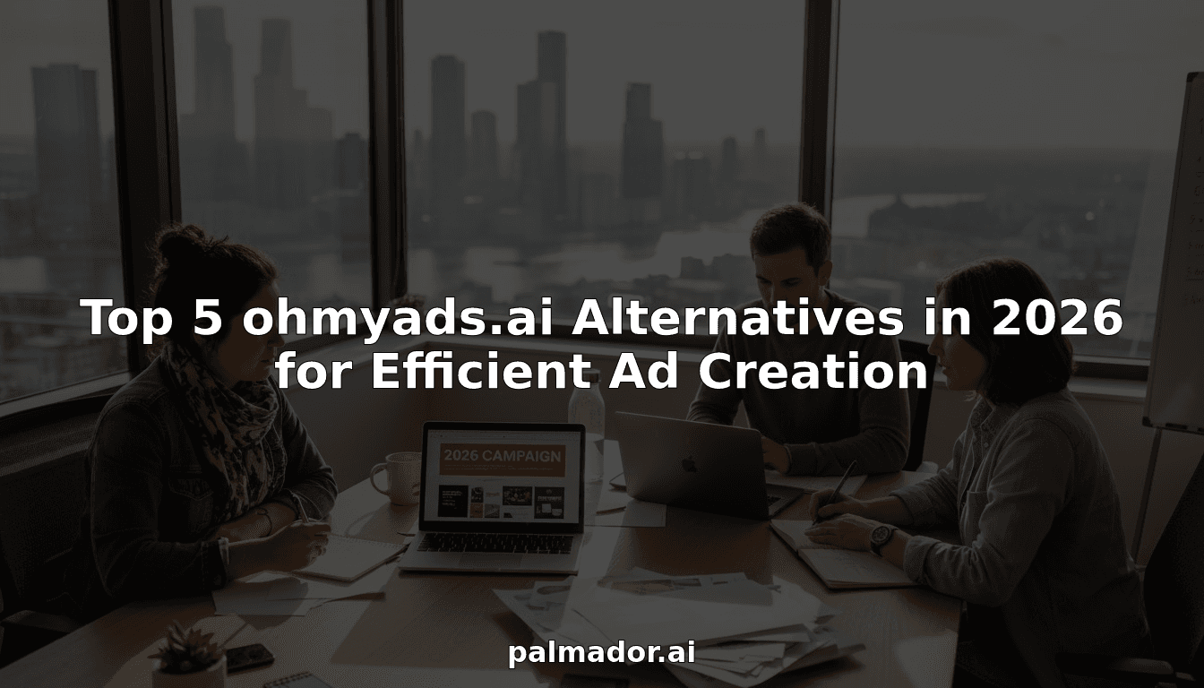 Top 5 ohmyads.ai Alternatives in 2026 for Efficient Ad Creation